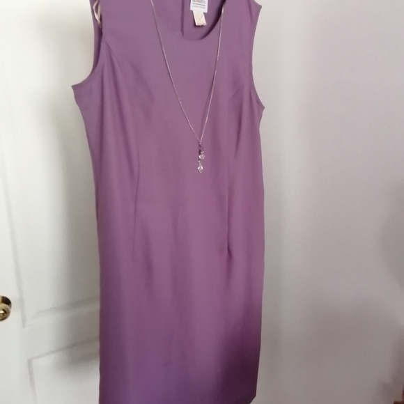 R&M Richards by Karen kwong light purple dress - Picture 2 of 6